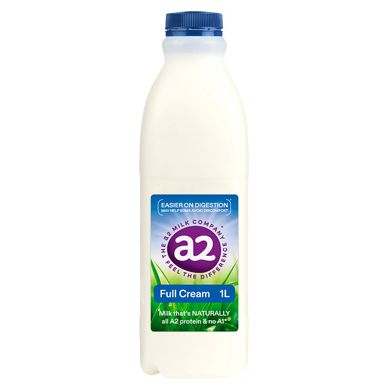 A2- Milk Full Cream 8x1lt
