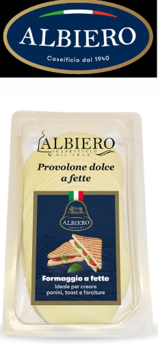 Albiero- Provolone Dolce Sliced 10 x100g (1366)