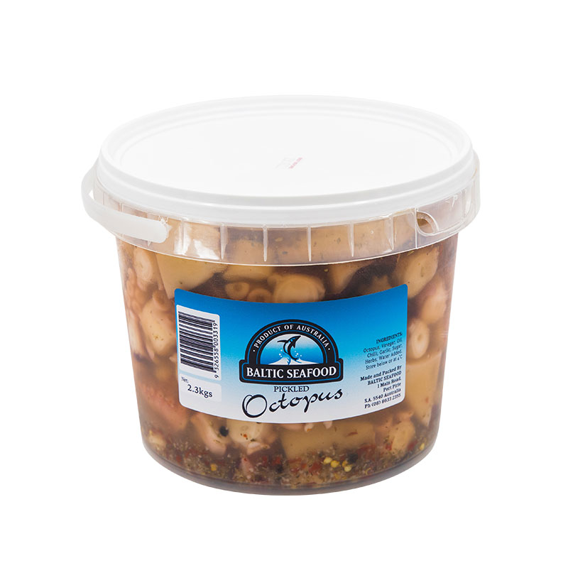 baltic octopus pickled 2.3kg [U]