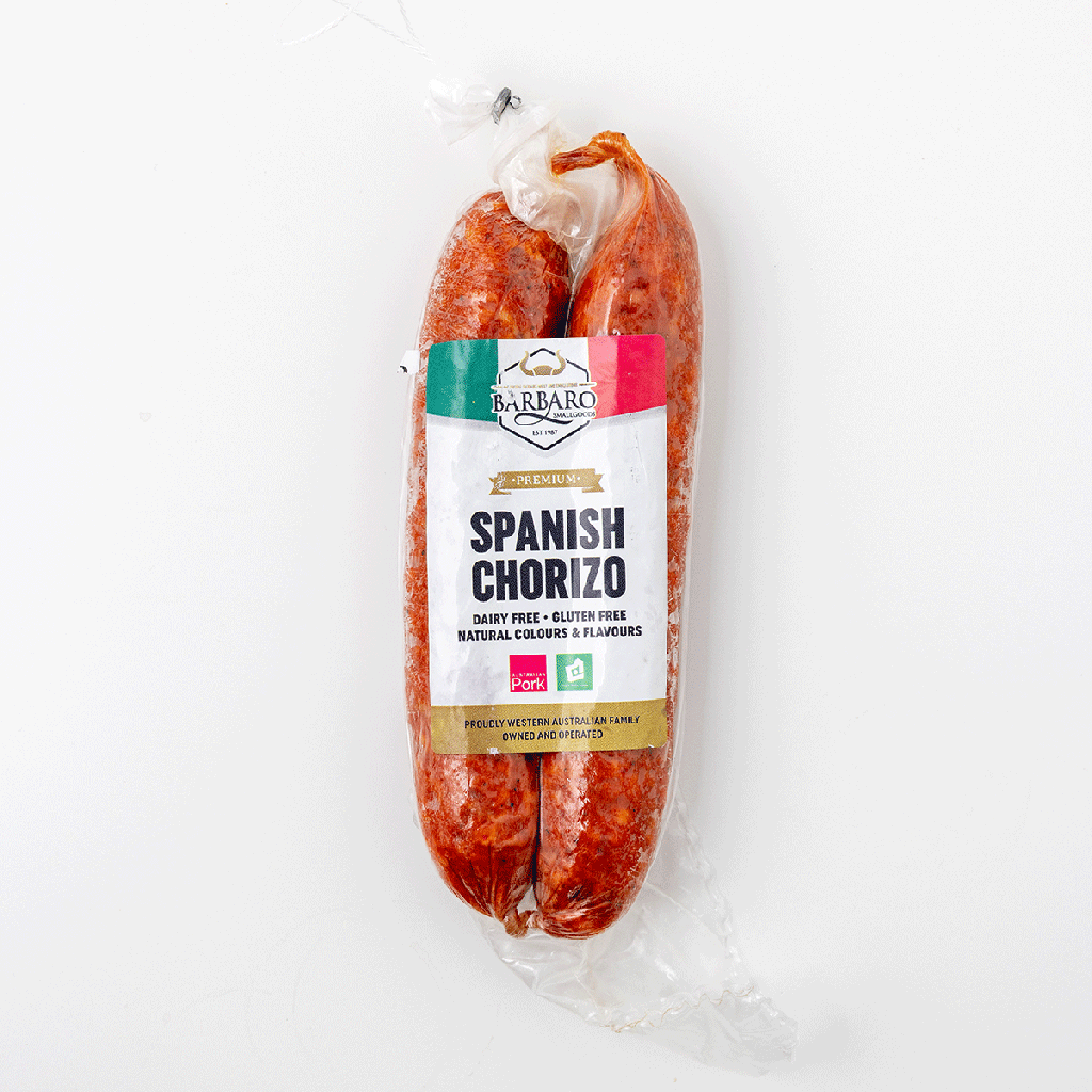 Barbaro Chorizo Twin Pk r/w 300gm