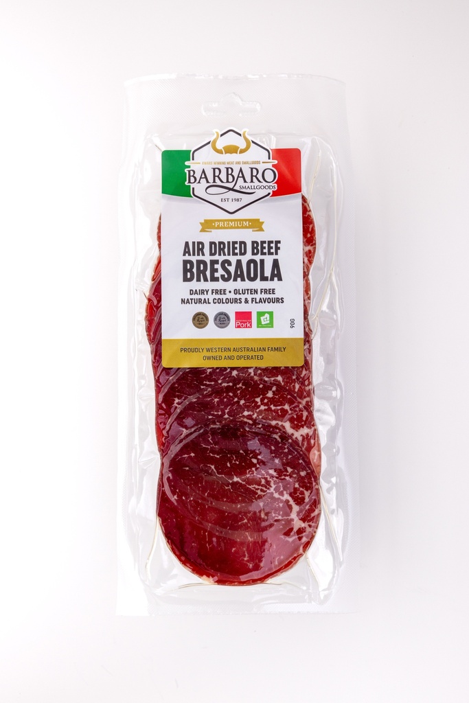 Barbaro Retail Bresaola 12 x 90g