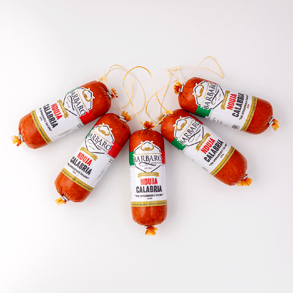 Barbaro Retail Nduja 15 x 200g