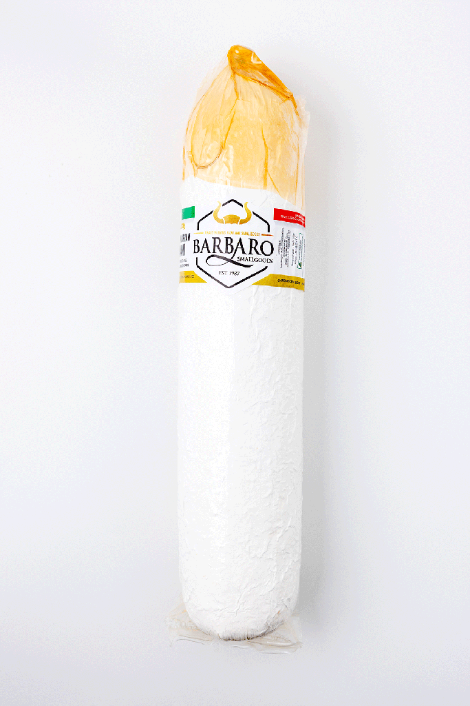 barbaro salami hungarian mild r/w 2kg  (2) (K)