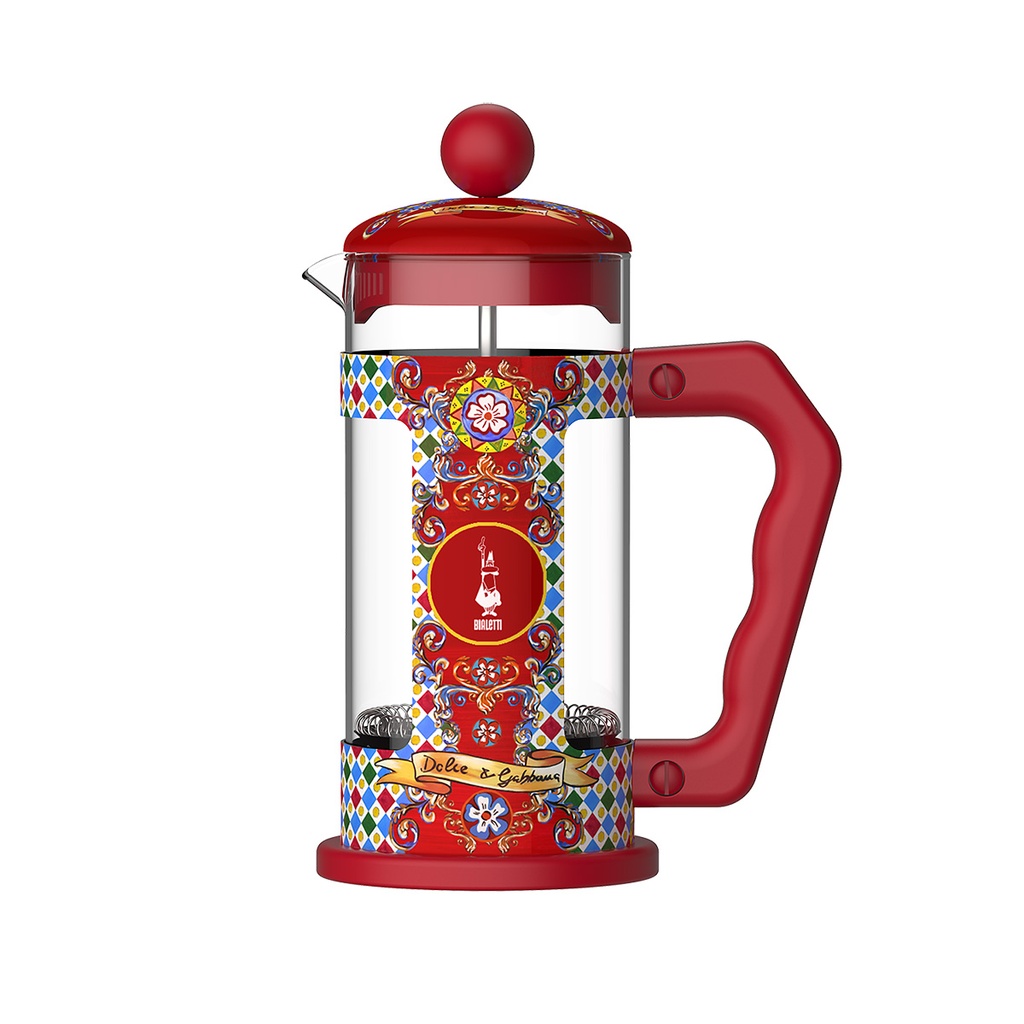 bialetti 5336 coffee press D&G 1lt* [U] Red