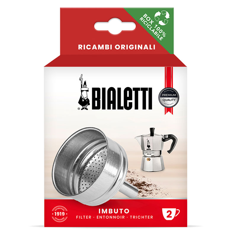 Bialetti- Funnel 2 Cups x 6* (800132)