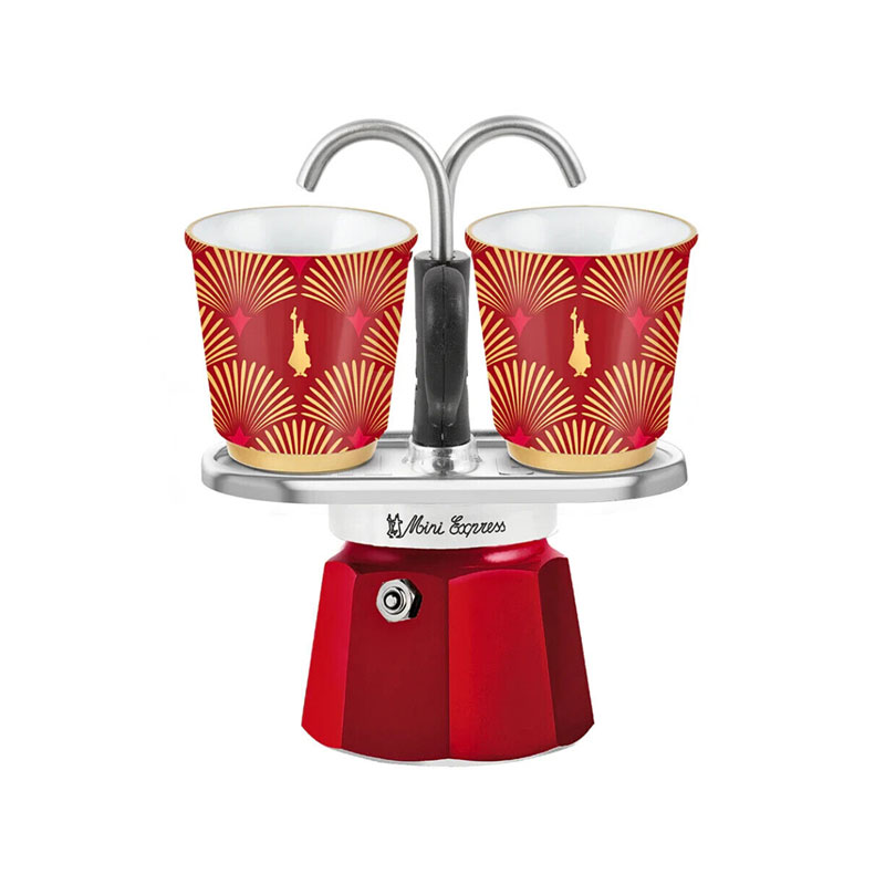 Bialetti- Set Mini Express Glamour +2 Bicchierini* (4979)