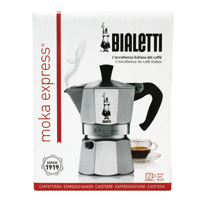 bialetti 1168 moka express 2 cup* [U]