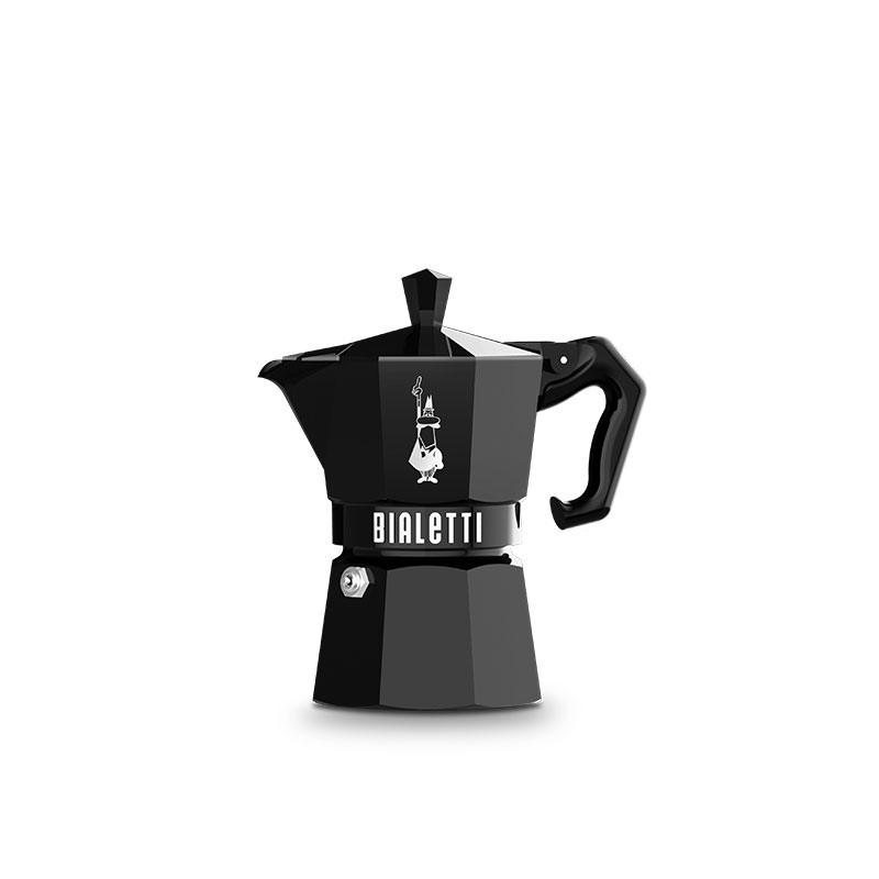 bialetti 9065 moka exclusive black 3 cup* [U]