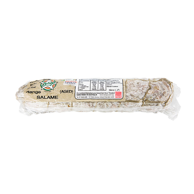 borgo salami p/free fr/range 400gm[K]