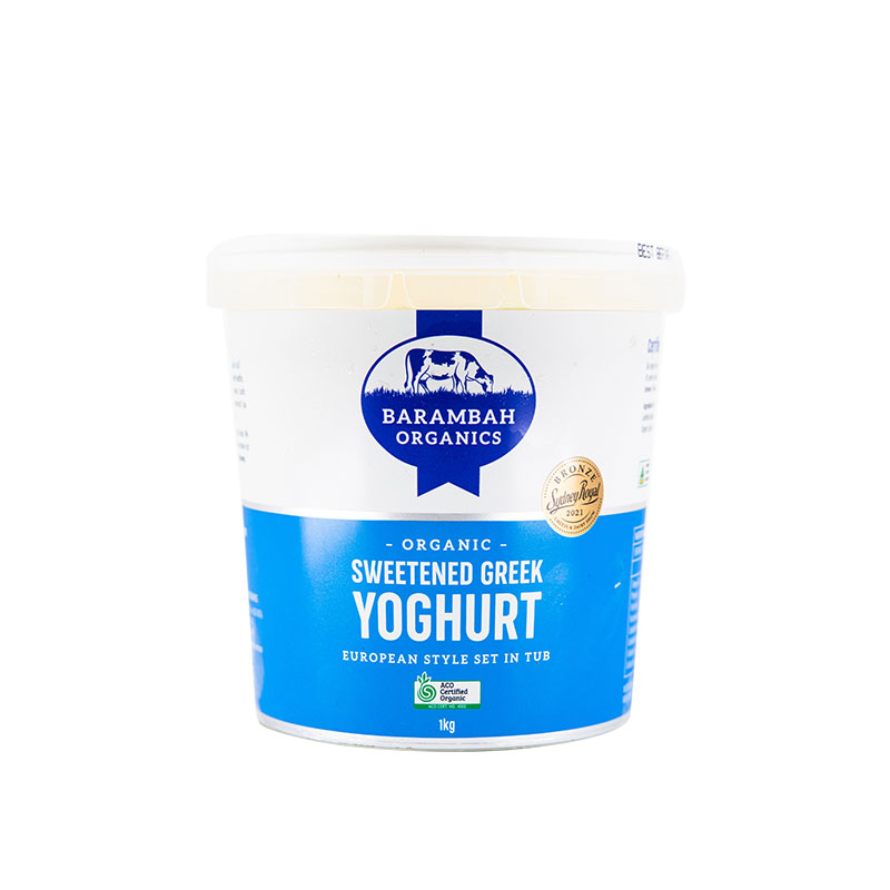 Barambah Organics- Yoghurt Greek 1kg