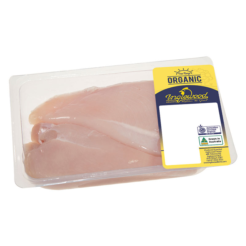 Organic Chicken Breast r/w 5kg