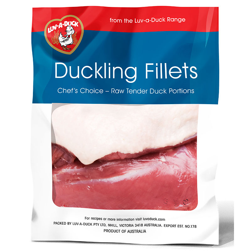 Duck Breast Fillets 1 kg/ 4 x 250 gm 