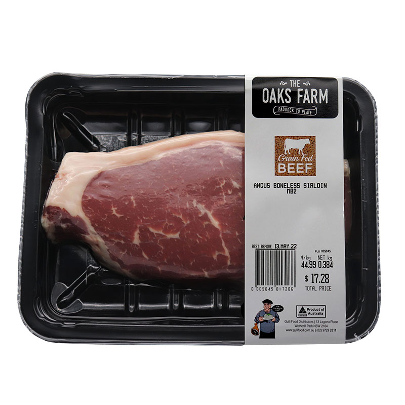 The Oaks Retail Trays Angus Sirloin Mb2