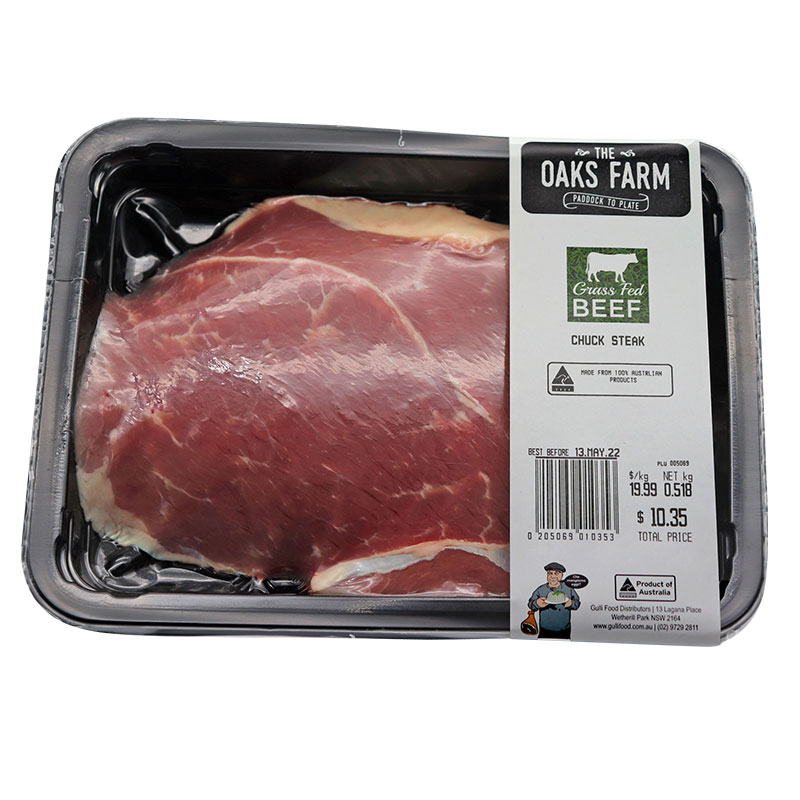 The Oaks Retail Trays Chuck Steak