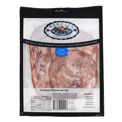 Barossa Fine Foods- Ham Nitrate Free 6 x100g
