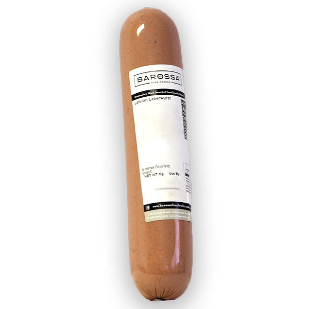 Barossa Fine Foods- Latvian Leberwurst r/w 700g