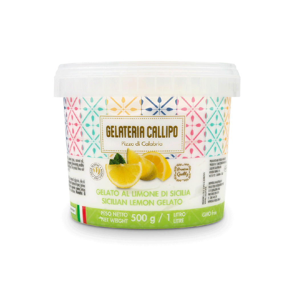 Callipo Gelateria- Lemon 6 x 1 Litre *