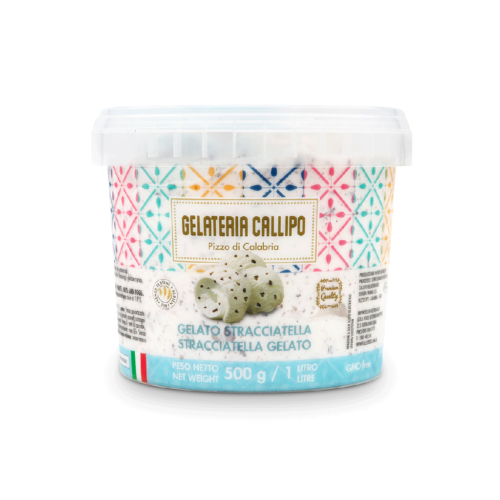 Callipo Gelateria- Stracciatella 6 x 1 Litre *