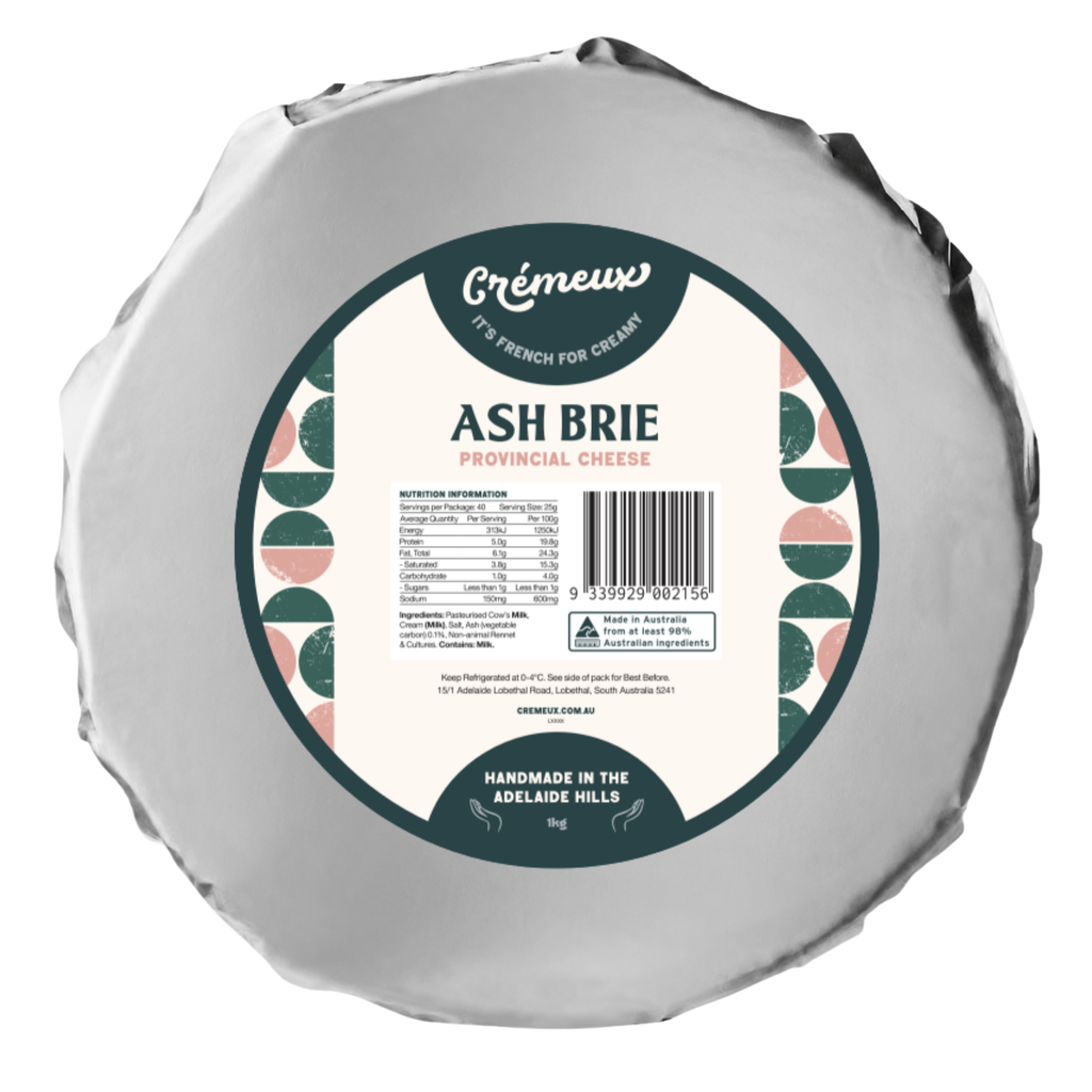 Cremeux- Brie Ash 2 x 1kg