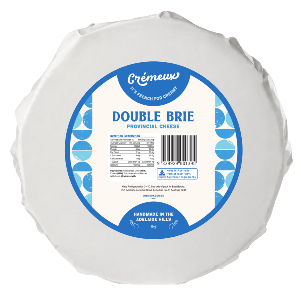 Cremeux- Double Brie 2 x 1kg