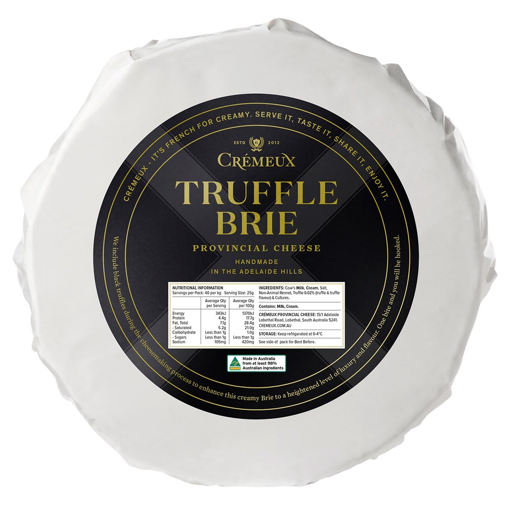 cremeux truffle BRIE 2 x 1kg [B]