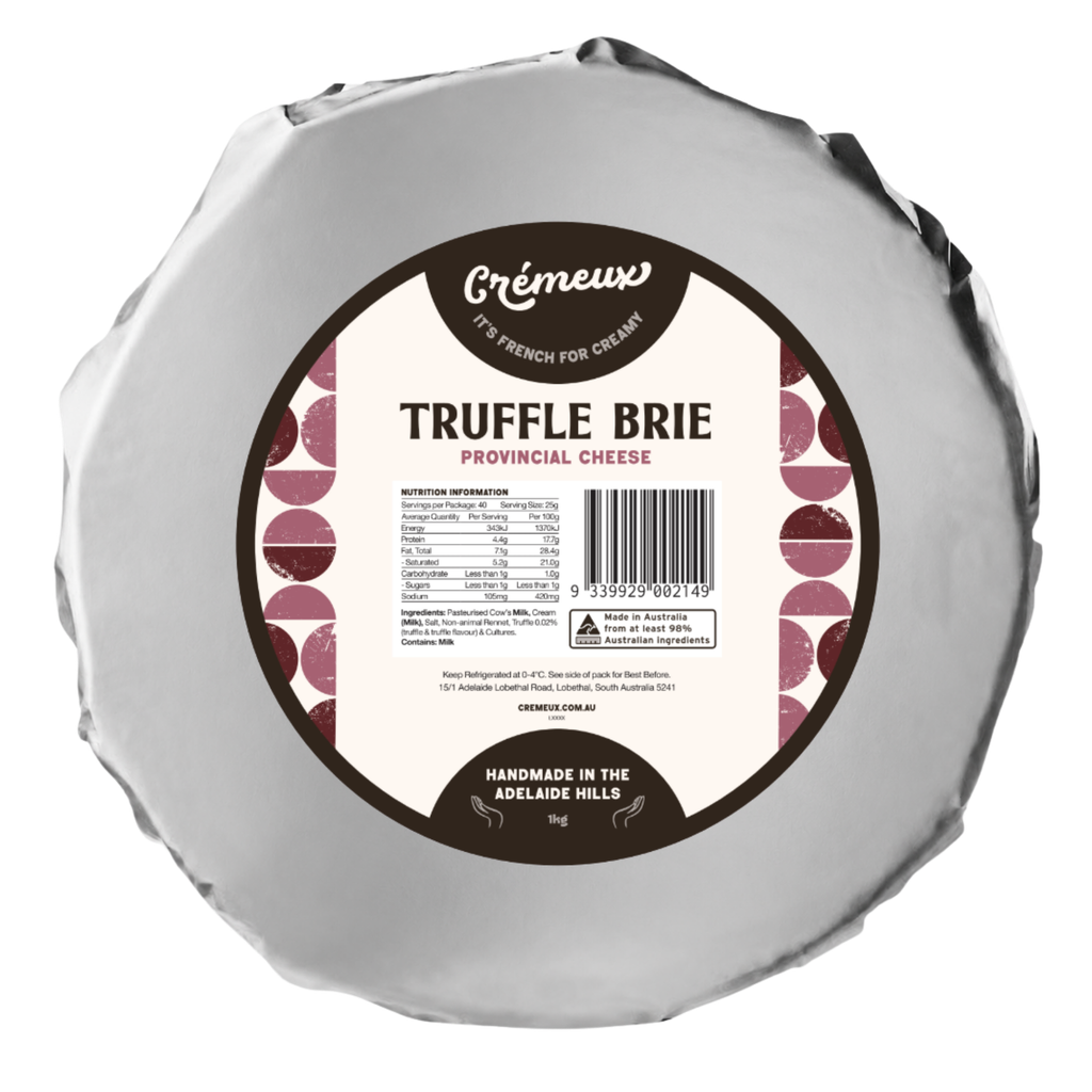 Cremeux- Truffle Brie 2 x 1kg