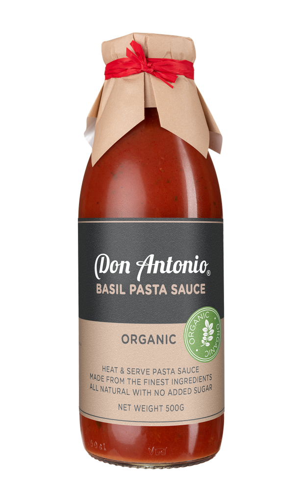 Don Antonio- Organic Basil Sauce 6x500g
