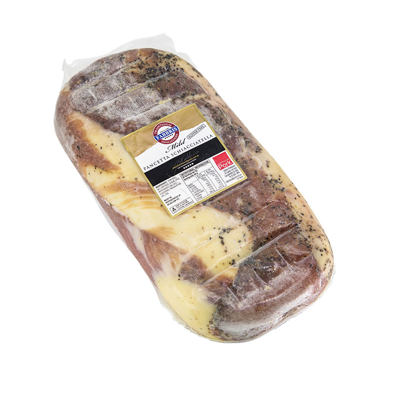 fabbris pancetta schiacciatella mild 2.5KG R/W [K]