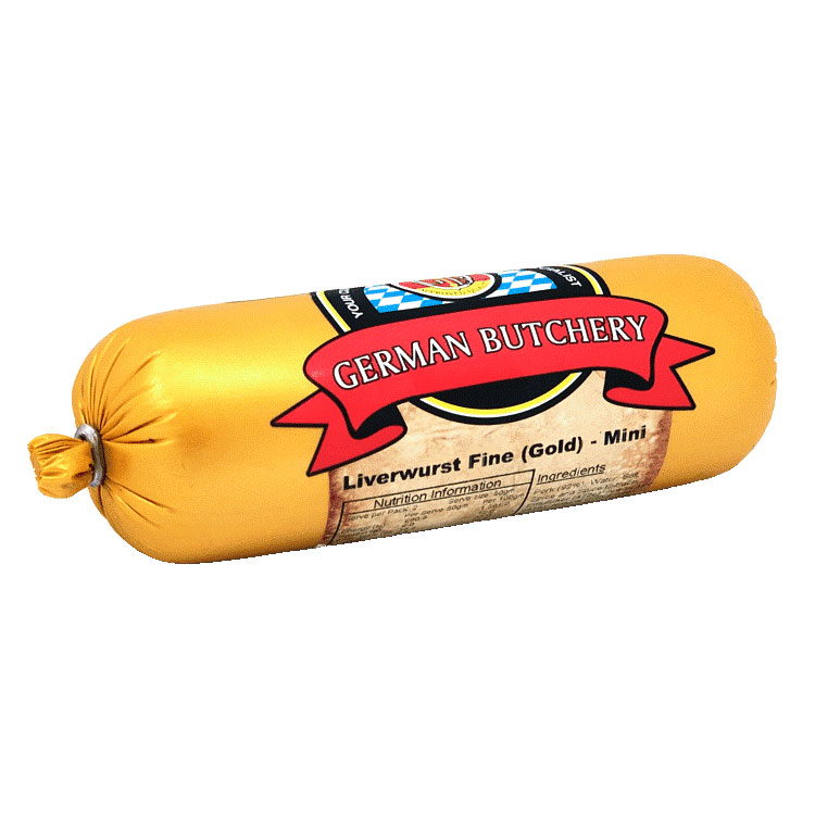 German Butcher- Latvin Liver Fine Gold 10 x150g