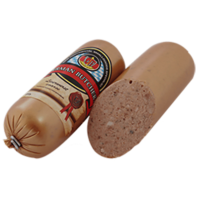 German Butcher- Liverwurst Coarse Lrg r/w 1kg