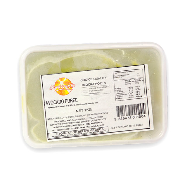 GFD- Puree Frozen Avocado 1L