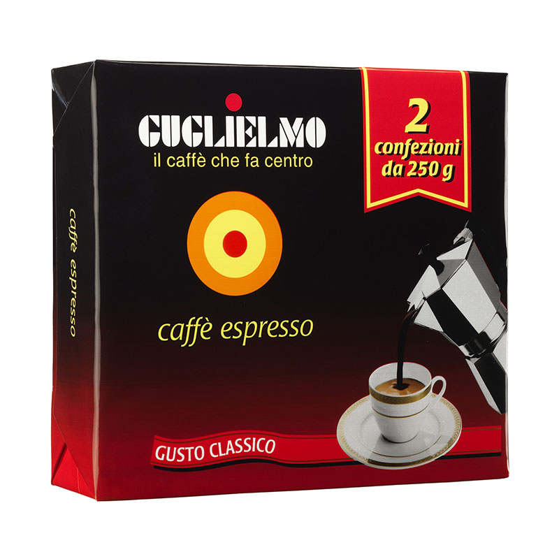 Guglielmo- Esp Coffee Ground Clas10 x(2x250)