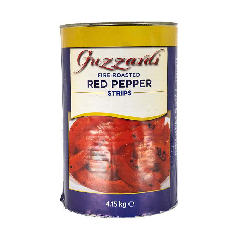Guzzardi- Roasted Red Peppers Strips 4.2kg