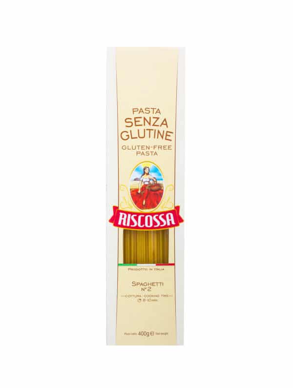 Riscossa- Gluten Free Pasta Spaghetti 12x400g (0292)