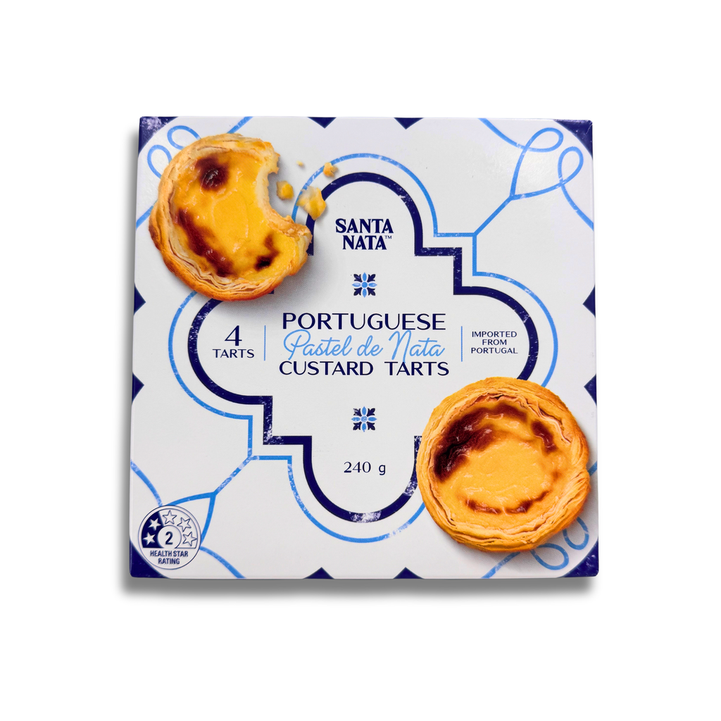 Kebia- Portuguese Tarts Retail Cooked [4 x 60g] x 15 *