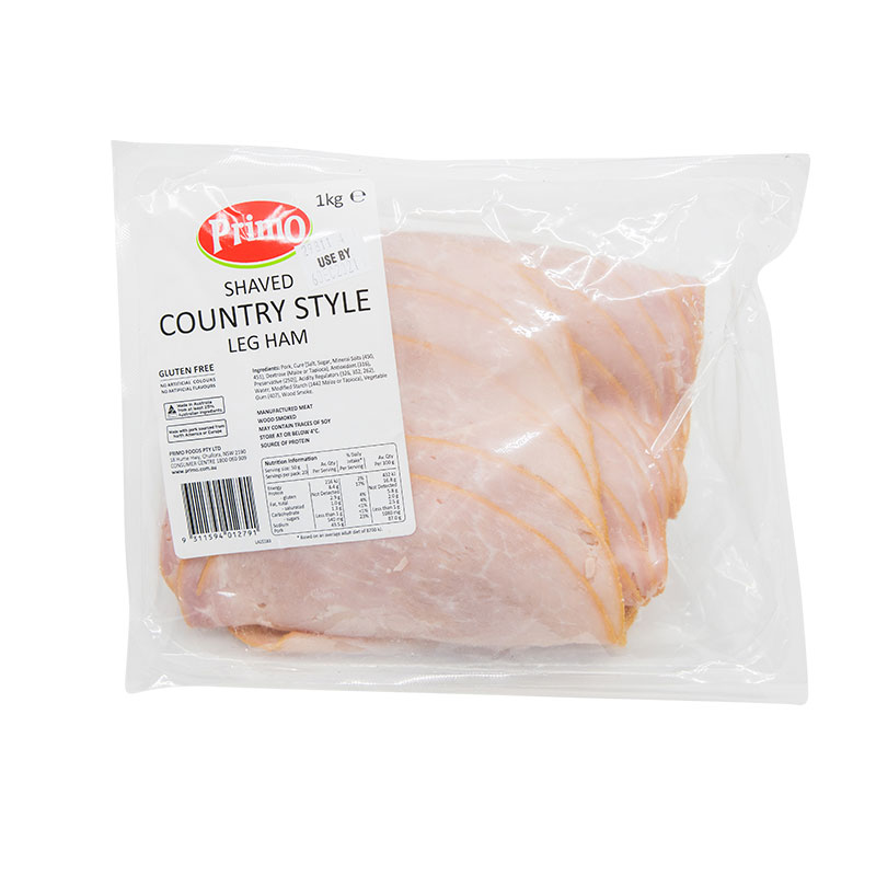 Primo- Ham Country Style Shaved 1kg