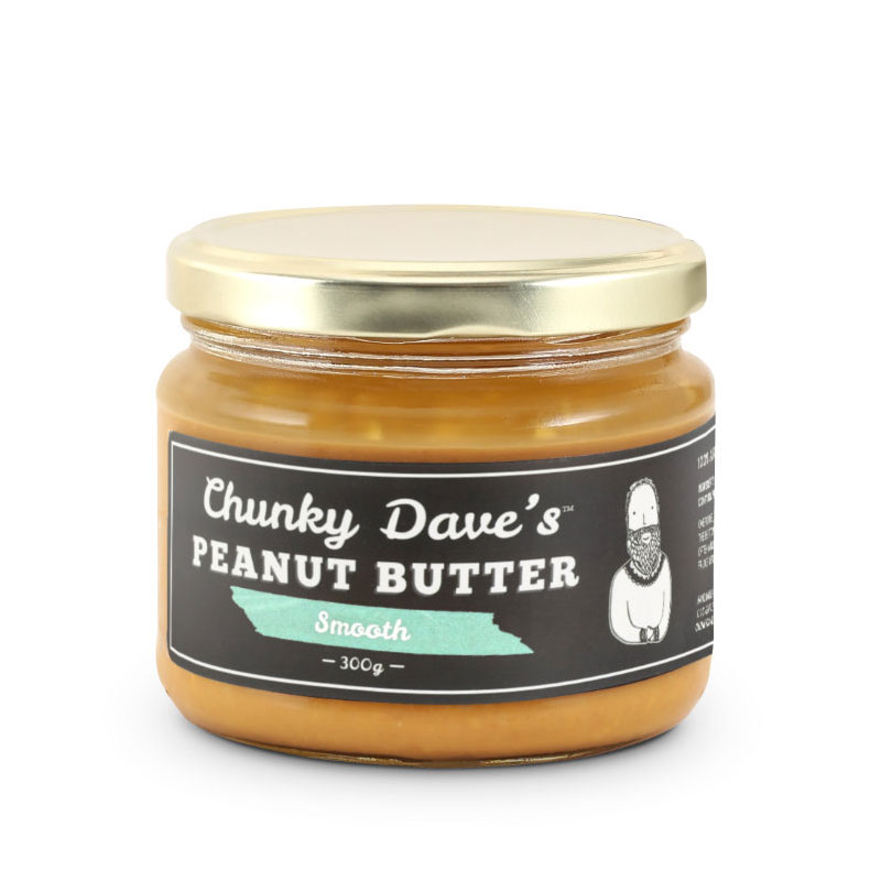 Pepe Saya- Chunky Dave Smooth Peanut Butter 6 x 300gm