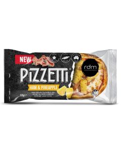 rdm BULK pizzetta ham & pineapple 24 x125gm [B]*