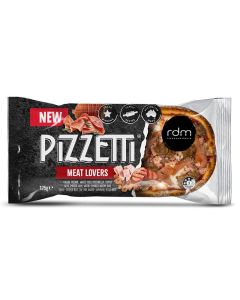 RDM- Bulk Pizzetta Meatlovers 24 x125gm *