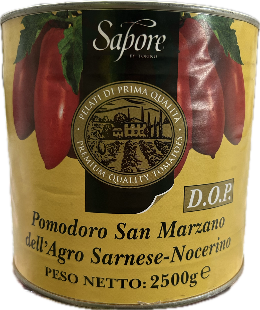 Sapore- San Marzano Peeled Tomato 3 x 2.5kg