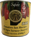 Sapore- San Marzano Peeled Tomato 3 x 2.5kg