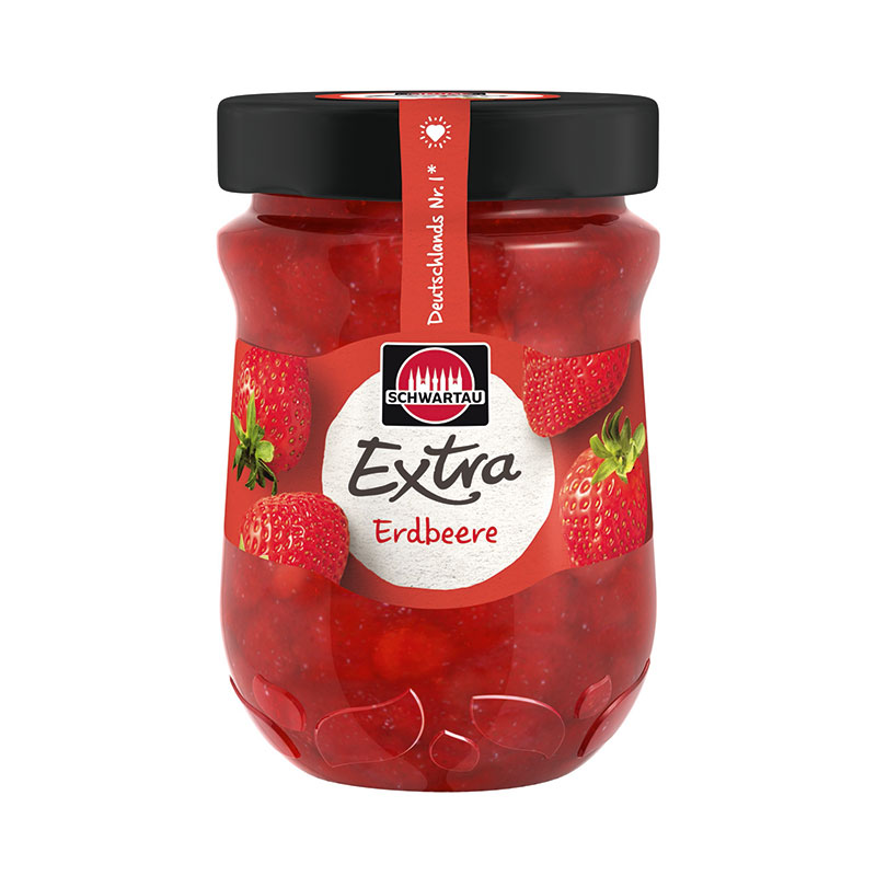 Schwartau- Extra Strawberry 8 x 340g (3007537)