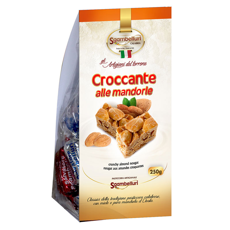 Sgambelluri- Croccante Alle Mandorla Sac 200g x12* (381)