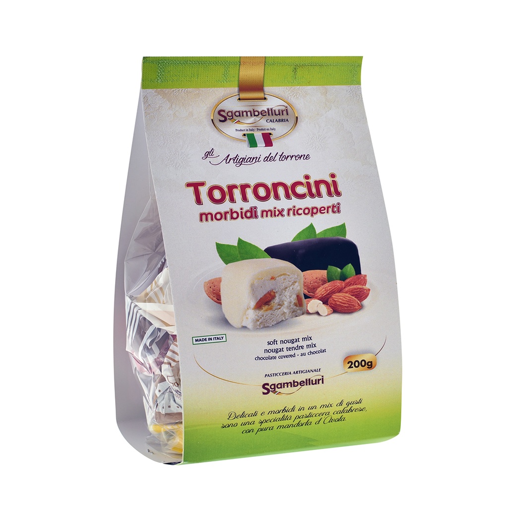 Sgambelluri- Torroncini Morbidi Mix 200g x12* (382)