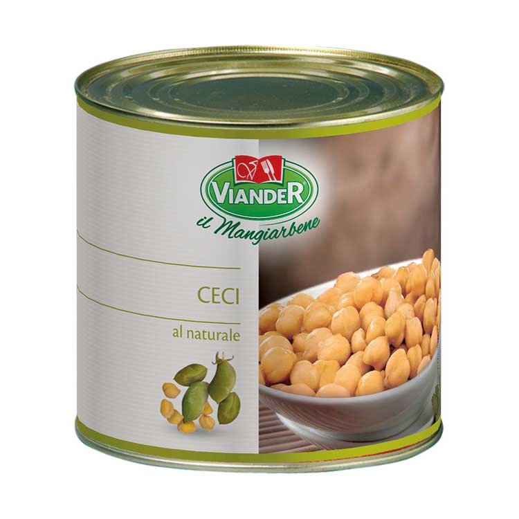 Viander- Chickpeas In Brine 2.6kg