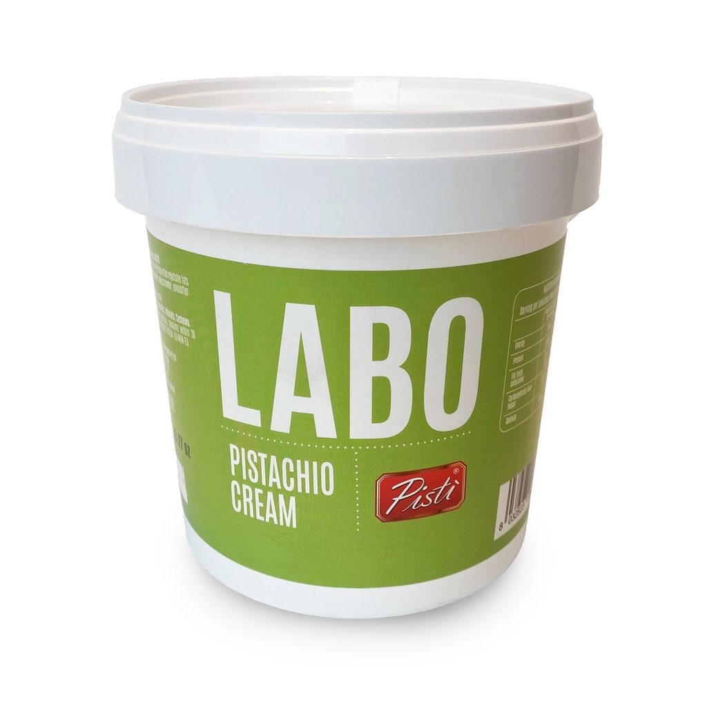 pisti labo pistachio 20% cream 9 x 1kg [B]