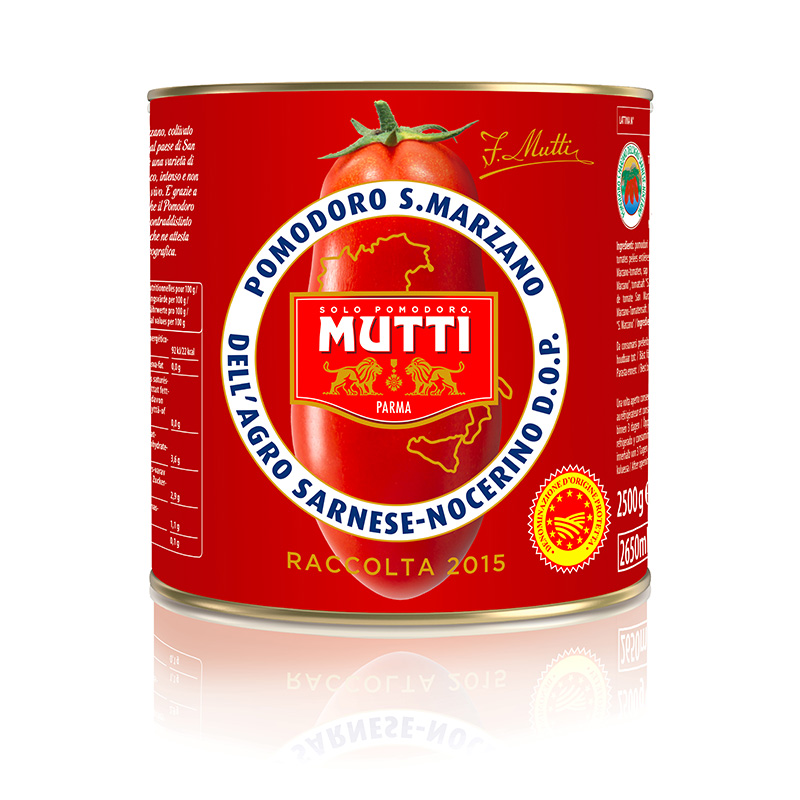 Mutti- San Marzano Peeled 6 x 2.5kg