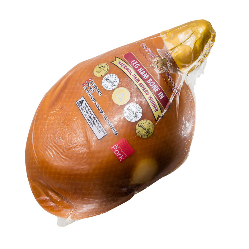 pastoral ham leg on bone FULL 10kg (1) [K]