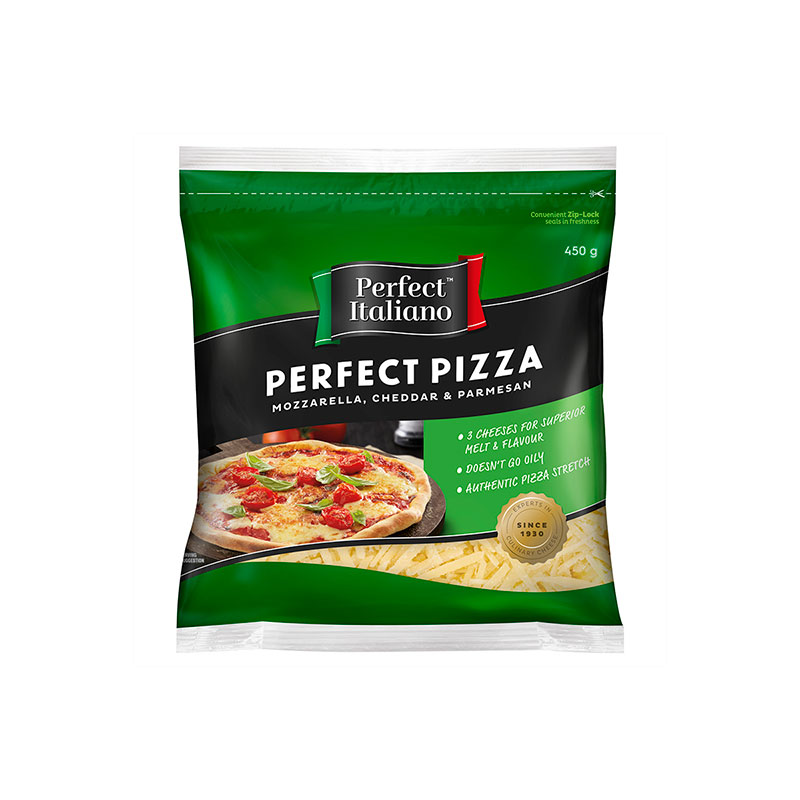 perfect shredded melts (pizza plus) 5 x 450g[B]