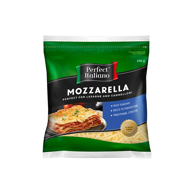 Perfect- Mozzarella Shredded 5 x 450g